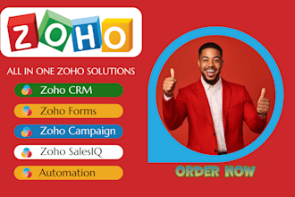 setup zoho forms zoho campaign zoho CRM zoho automations
