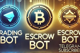 create a secure escrow bot for telegram payments telegram subscriber