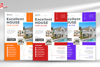 design eye catching credit repair, tax, real estate, and instagram flyer