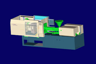 do 3d model, 2d draft, rendering, animation for your product
