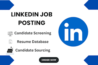 create job post on linkedin for hire recruiting talent