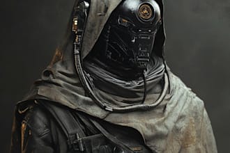 design your sci fi and star wars character