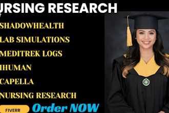 do ihuman nursing,shadow health assessments clinical simulation meditrek logs