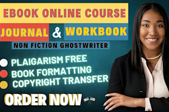 edit ghostwrite non fiction lgbtq journal self help ebook online course workbook