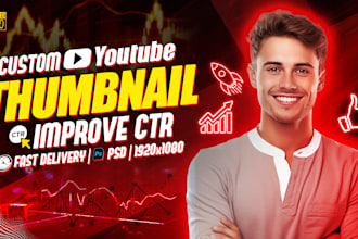 design amazing youtube thumbnail that attract viewers