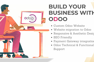 give ecommerce odoo website with complete odoo setup