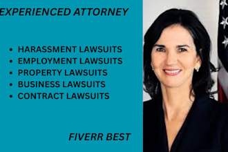 be your civil lawyer in property, business, employment and contract lawsuits