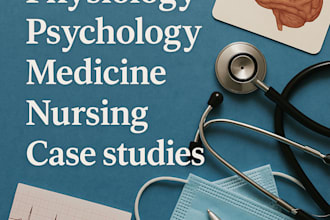 do psychology, medicine, case studies, physiology, nursing