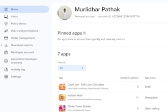 publish your apps on my google play console account