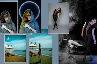 do change the background and photo manipulation
