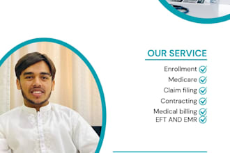 do medical billing, coding and credentialing for US healthcare doctors
