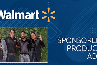 set up, manage and optimize walmart ads, walmart PPC campaigns