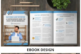 design PDF lead magnet, workbook and ebook