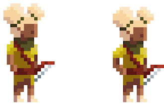 do character pixel art