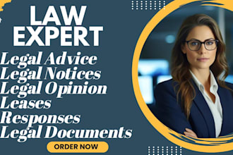 be your lawyer and provide you the best legal advice