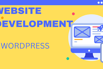 build wordpress website, wordpress elementor