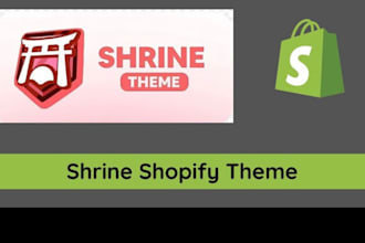 design shopify store shopify shrine pro theme for dropshipping shrine theme
