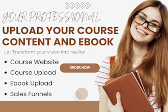 upload online course, digital product, ebook to thinkific, systeme io,kajabi,wix