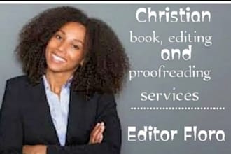 edit and proofread your christian book