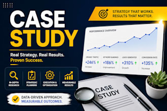 write business case studies and research reports