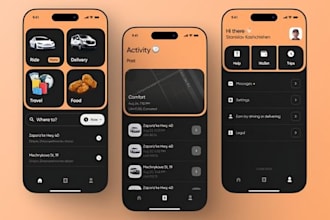 build web ui ux design, dashboard ui ux, mobile app ui ux design in figma