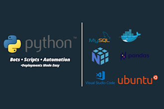 build custom ai chatbots, discord bots  python automation