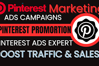 setup optimize manage pinterest marketing ads campaign pin terest specialist
