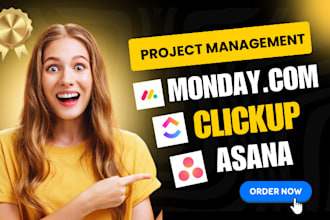 monday, monday CRM setup with monday com clickup jira project management asana