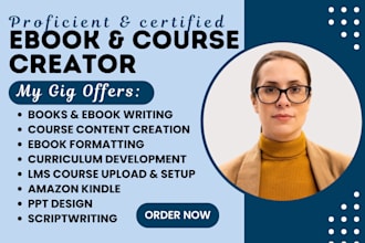 do ebook online course content web based course creation books and ebook writing