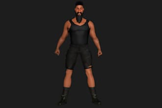 conceptualize 3d character, vrchat garrys mod, tf2 model, u5 sfm, mmd game asset