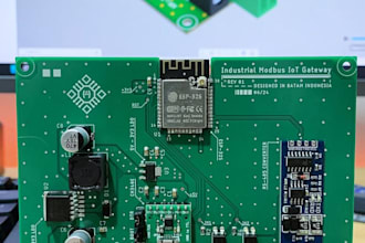 design schematic printed  pcb board circuit board created gerber and bom file