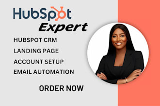 setup and optimize hubspot CRM, hubspot forms and automation in 72hours