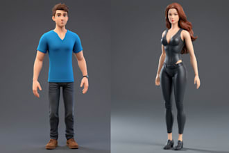 3d articulated model,3d bjd 3d toy ,3d doll,3d flexi model for 3d printing
