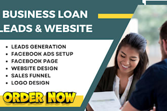 generate business loan leads mca leads, business loan website mca loan website