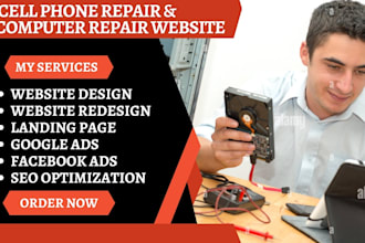 mobile, cell phone repair, tablet website and laptop, computer repair website