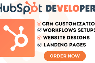 design s converting hubspot website hubspot landing page hubspot CRM automation