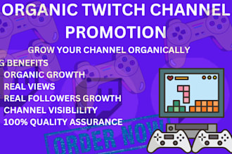do organic twitch promotion, twitch viewers, twitch channel promotion