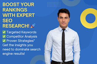 do detailed SEO keyword research and competitor analysis