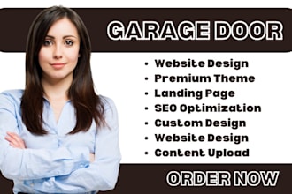 design garage door landing page garage door repair website garage door website