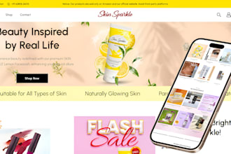 skin care shopify store skin care website beauty website shopify skin care store
