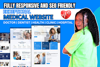 design medical, health care, mental health wellness counseling, theraphy website