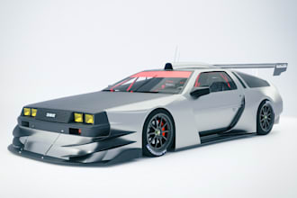 visualize 3d car model in real time, widebody kit, traced apc,gta5 3d car render