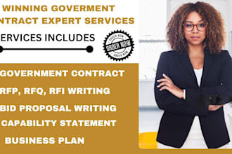 response to government contract rfp rfq rfi bid proposal writing grant writing