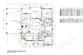 do architectural mep drawings for permits