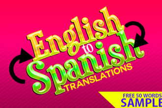 translate from english to spanish and viceversa