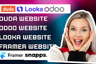 do looka website, framer, duda odoo website, weebly, snapps website wix website
