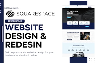 create squarespace website design squarespace website redesign with seo