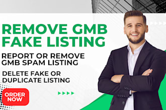 remove spam or fake gmb account and duplicated google my business listing