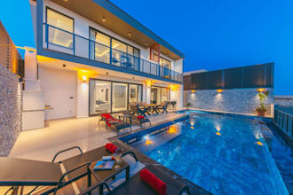 design 3d garden pool patio yard terrace and landscape with realistic rendering