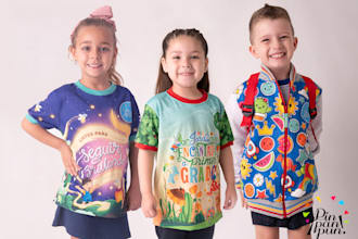 create prints for childrens tshirts and hoodies
